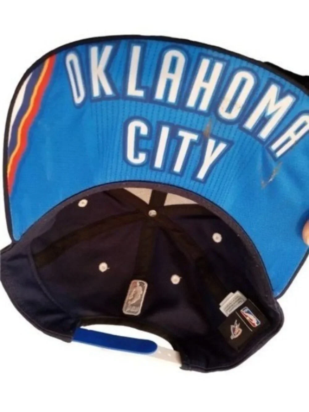 Adidas NBA - Oklahoma City Thunder Snapback Cap - Blue
